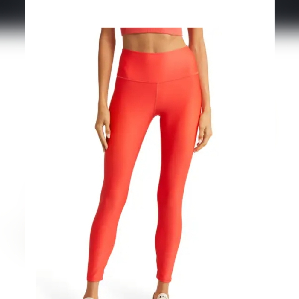 ALO Yoga Vibrant Red Leggings